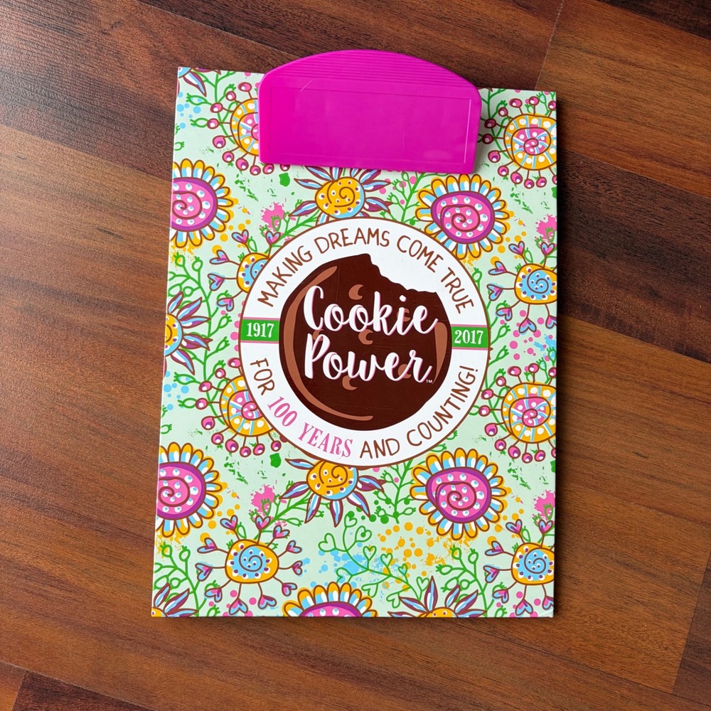Girl Scouts Cookie‎ Power 100 Years And Counting Clipboard Folder To Do List Pad